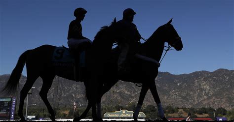 Horse dies during training session at Santa Anita.